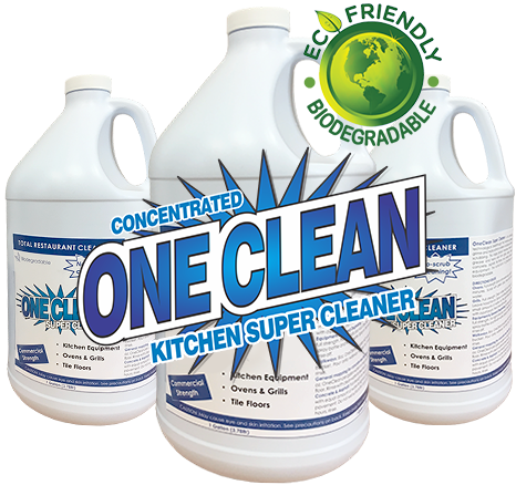 Environmentally friendly kitchen cleaner