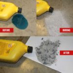 Oil Absorber Before and After